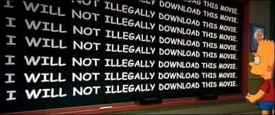 Dans l'pisode 'Touche pas  mon rein', quel est le gag du tableau noir ?