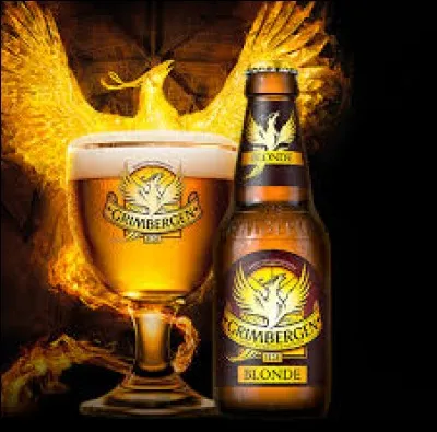 Quel animal mythologique est l'emblème de la bière Grimbergen ?