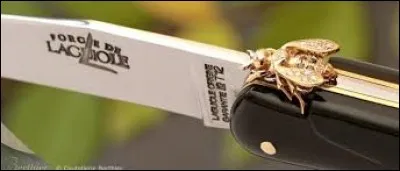 Le couteau laguiole est souvent orné d'une abeille. Dans quel département se trouve le village nommé Laguiole ?