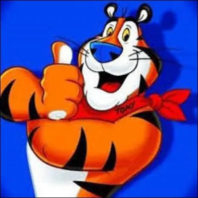 Quelles céréales de petit-déjeuner vantées par le tigre Tony sont commercialisées par Kellogg's ?