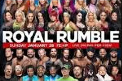 En 2018, quel super star fait ses débuts au Royal Rumble ?