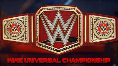 Quelle super star est devenue le premier Universal Champion ?