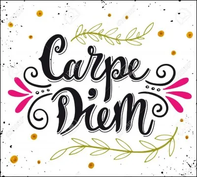 Carpe est une forme impérative venant du verbe latin carpo, carpis, carpere, carpsi, carptum. Quelle est la signification primitive du verbe ?