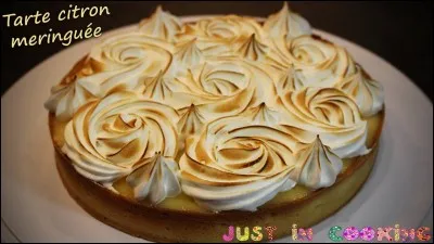 C'est une tarte sucrée garnie de crème à base de citron. Elle ne comprend aucun fruit. La crème est un mélange d'ufs, de sucre, de jus de citron et de zeste de citron :