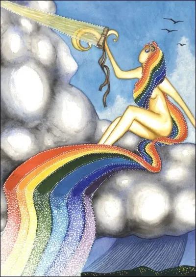Qui est cette déesse de l'arc-en-ciel et messagère de la divine Héra ?
