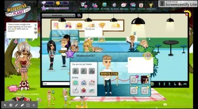 Combien existe-t-il de chat rooms sur MSP ?