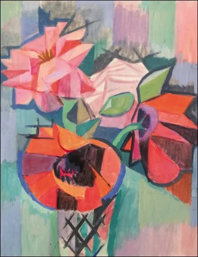 Qui a peint "Roses et coquelicots" ?