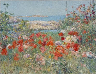 Qui a peint "Coquelicots, îles de Shaos" ?