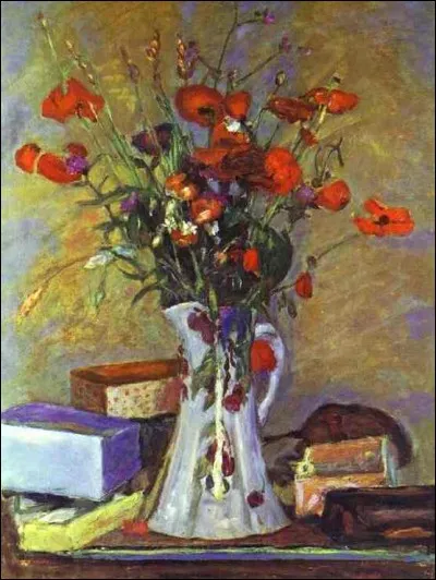 Qui a peint "Les coquelicots" ?