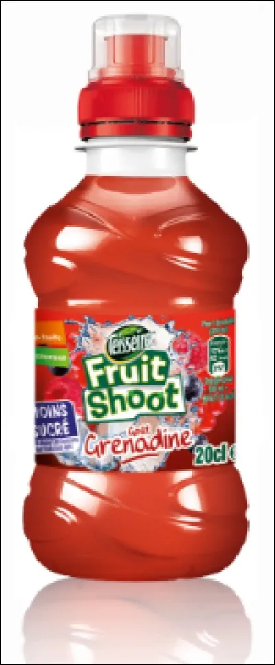 Quelle est la couleur du fruit shoot ?