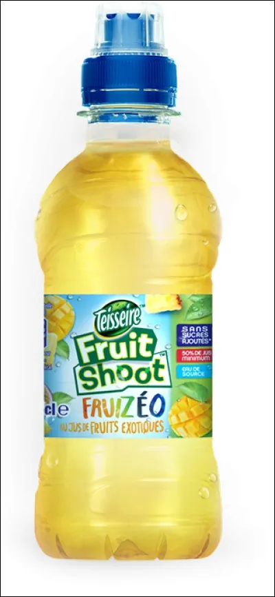 Quelle est la couleur du fruit shoot ?