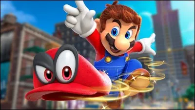 Comment s'appelle l'action quand Mario lance Cappy et saute sur Cappy ?