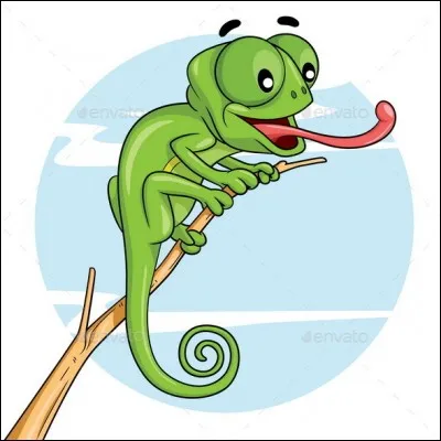 À combien de km/h la langue du caméléon jaillit-elle ?