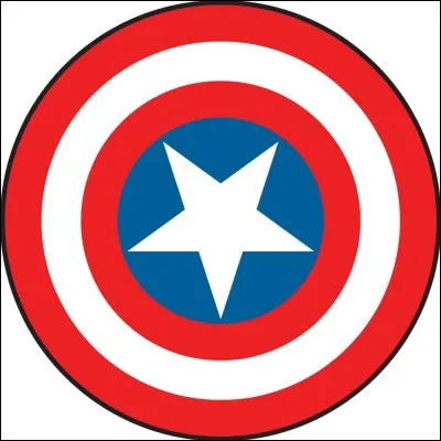 Que représente le bouclier de Captain America?