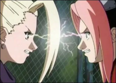 De qui Ino et Sakura sont-elles amoureuses ?