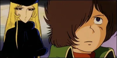 Dans "Galaxy Express 999", le jeune Teddy rencontre Marina qui lui offre un mystérieux billet.