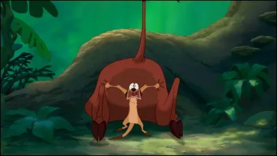Qui Timon et Pumba rencontrent-ils, malencontreusement, au risque de se faire tuer ?