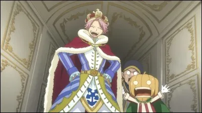 Dans quel épisode Natsu se fait-il passer pour le roi du royaume de Fiore ?