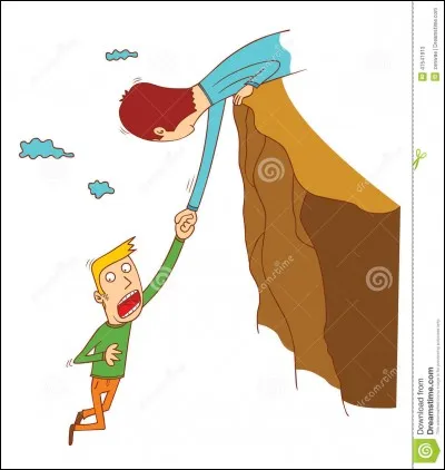 Quelqu'un te voit en difficulté et te propose son aide ; que lui réponds-tu ?