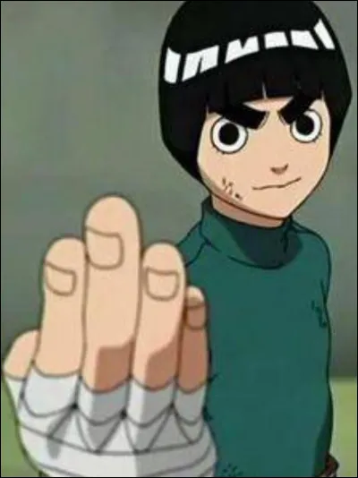 Rock Lee est présent dans ce jeu.