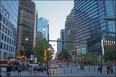 Parmi ces villes d'Amérique du nord, laquel est le plus à l'ouest ?