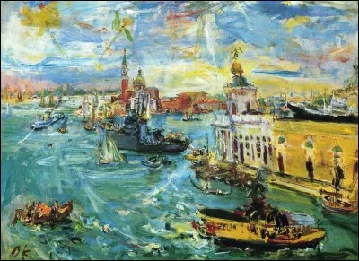 Qui a peint "Venice Dogana" ?