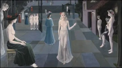 Qui a peint "La route de Rome" ?