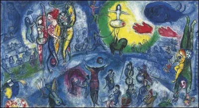 Qui a peint "le grand cirque" ?