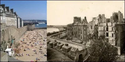 Cette ville portuaire sera organisée en « feistung » (forteresse) par les Allemands. La ville (et une île voisine) sera prise par l'armée commandée par le général Patton le 17 août 1944. La ville sera détruite à 85 % par les combats et surtout par les bombardements alliés. Il faudra attendre 1972 pour que la ville soit complètement restaurée !
Quelle est cette ville ?
