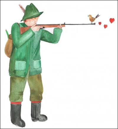 Pourquoi le chasseur n'a pas faim ?