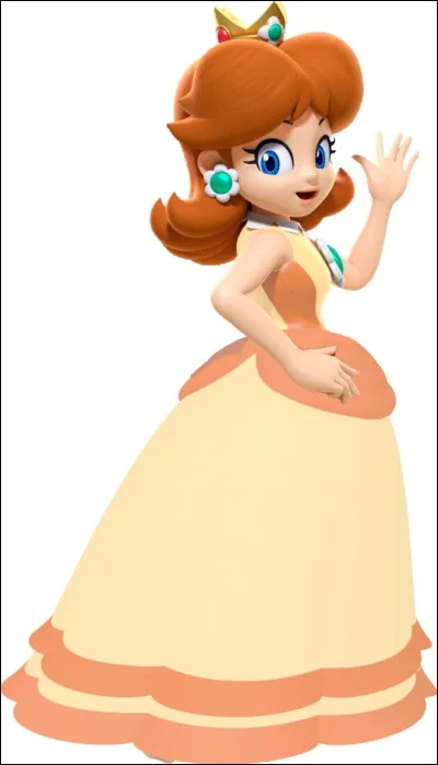 Dans ce jeu, la couleur de la robe de Daisy est-elle celle présentée sur la photo ?