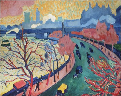 Qui a peint le "Pont de Charing Cross" ?