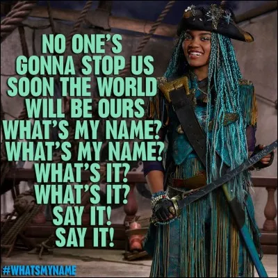 Comment s'appelle la chanson de la méchante ?