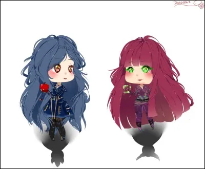 Qui gagne entre la méchante et Mal lors du bras de fer ?