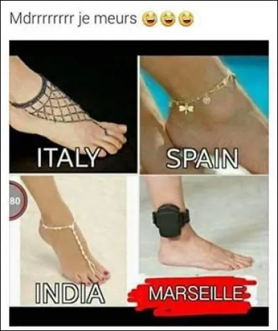 En quelques dessins, toute une histoire, fondée sur les préjugés (hum, hum). Quel héros de série TV à succès portait un tel bracelet (même s'il savait sans problème s'en défaire) ?