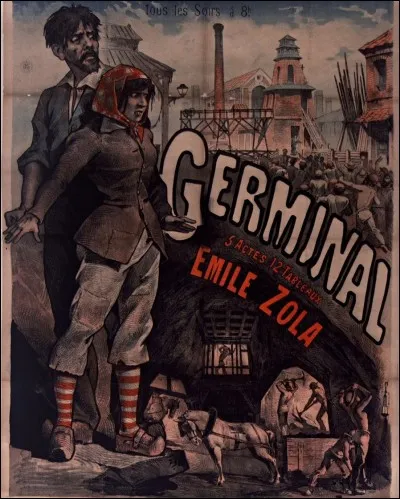 Dans "Germinal", à quoi Zola compare-t-il la révolution ouvrière?