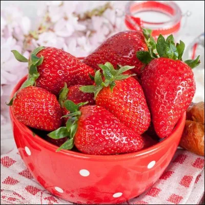 La fraise est botaniquement parlant un faux-fruit.