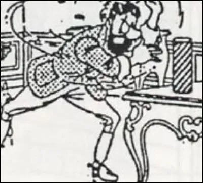 Dans "Les Sept Boules de Cristal", que ne parvient pas à faire le capitaine Haddock avec un cylindre en carton creux ?