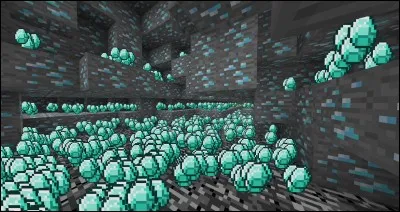 Quel est le mob (monstre) qui donne des diamants quand on le tue après l'avoir enflammé ?