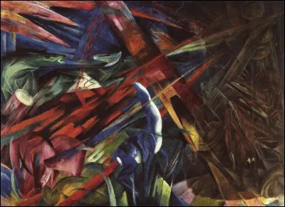 Qui a peint "Destins d'animaux" ?