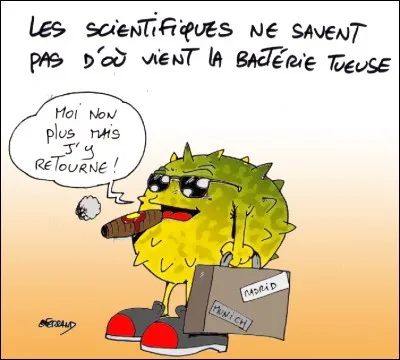 A l'hôpital, j'ai chopé un... doré.