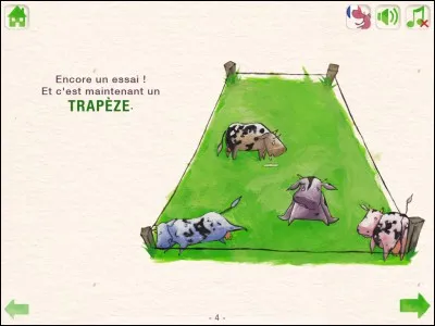 Bien écrit, c'est une figure géométrique.