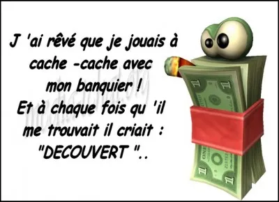 Cette nuit, j'ai fait un mauvais rêve.