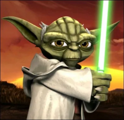 Dans la série "The Clone Wars" quel seigneur Sith apparaît sous forme de fantôme devant Yoda ?
