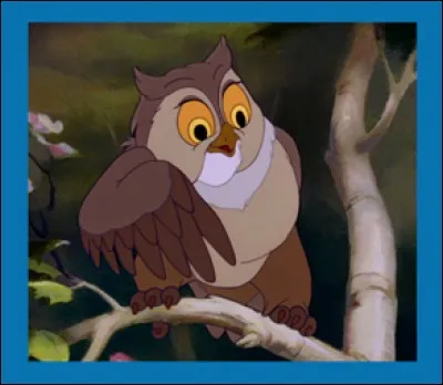 Quelle apparence prend Monsieur Hibou pour sauver la Belle au bois dormant ?