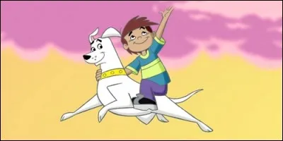 A qui est associé Krypto le superchien dans le dessin animé du même nom ?