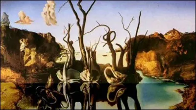 "Les Cygnes se reflétant en éléphants" est une oeuvre de :