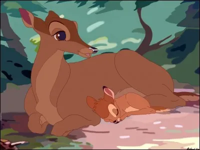 Comment est morte la mère à Bambi ?