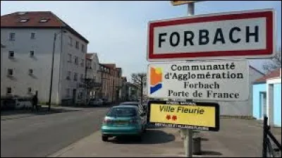 Les habitants de Forbach (Moselle) portent le gentilé ...