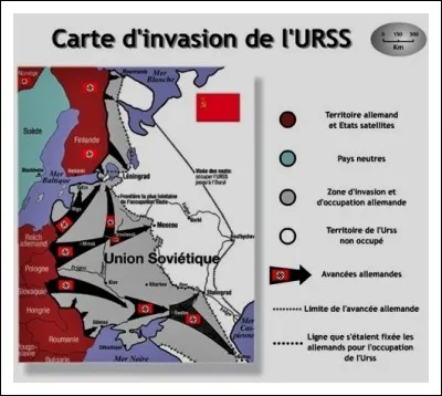 Quelle opération correspond à l'invasion de l'URSS par le IIIe Reich ?